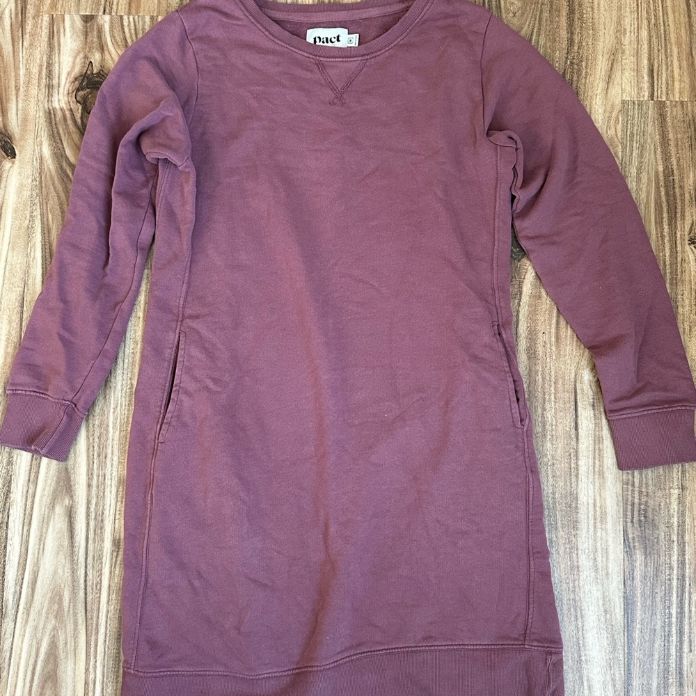 Pact organic Cotton Long Sleeve Dress